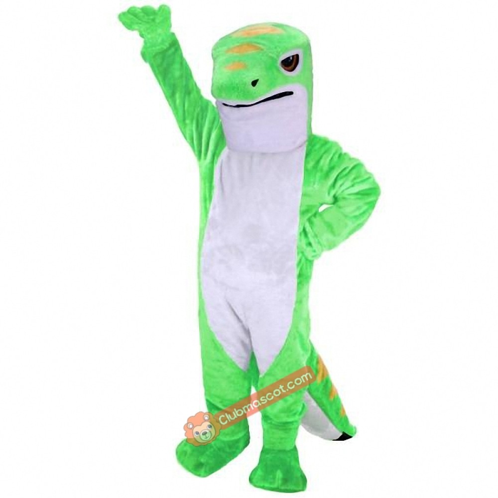 Gecko Lightweight Mascot Costume, Gecko Costume