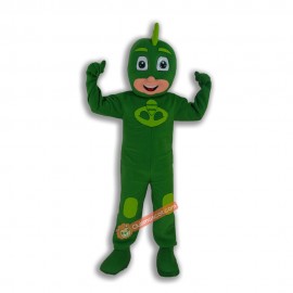 Gekko Green PJ Mascot Costume, Gekko Green PJ Costume Cheap For Sale 