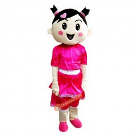 Girl Cartoon Mascot Costume, Girl Cartoon Costume