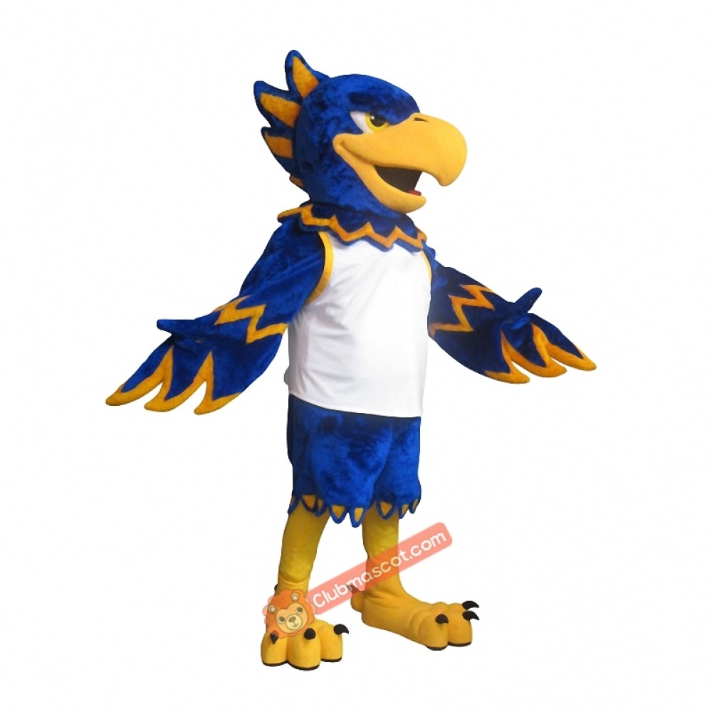 Golden Hawk Mascot Costume, Golden Hawk Costume