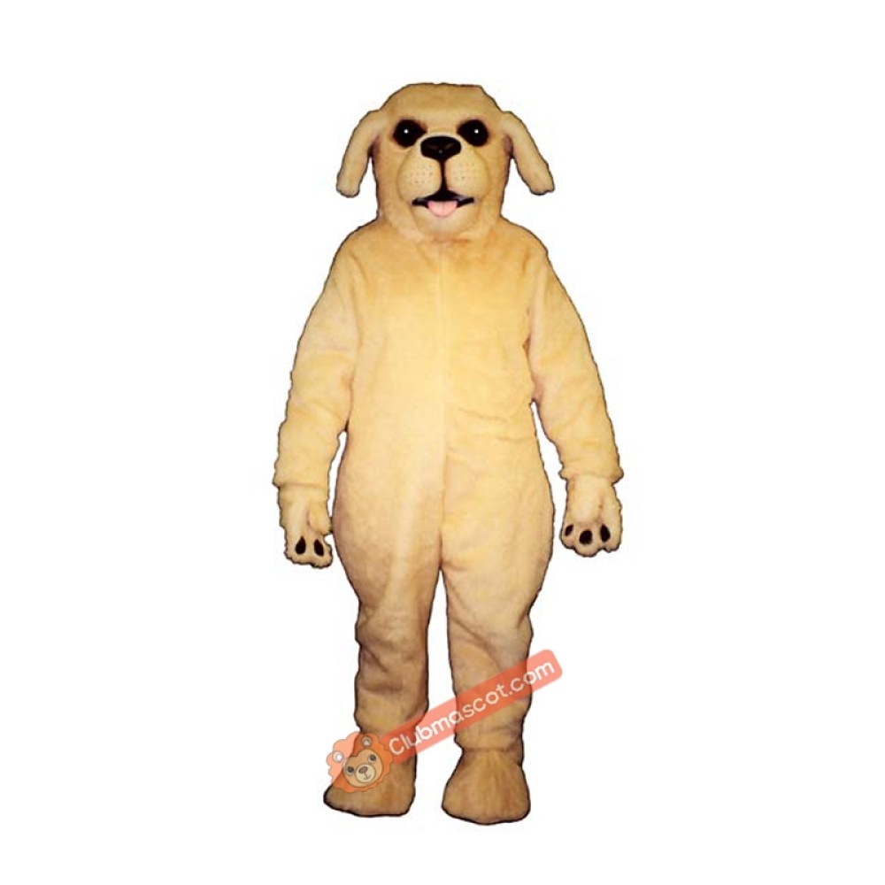 Golden Lab Mascot Costume, Golden Lab Costume