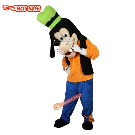 Goofy Dog Mascot Costume, Goofy Dog Costume