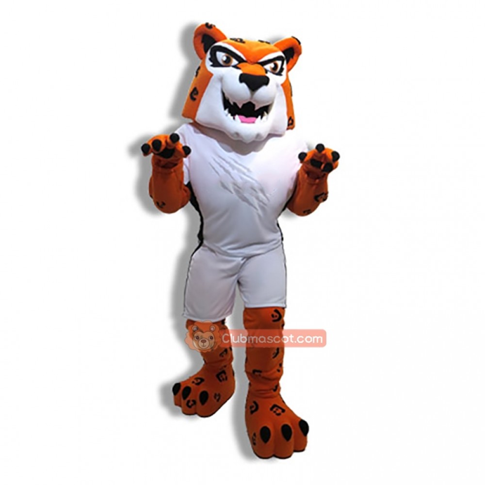 College Jaguar Tiger Mascot Costume