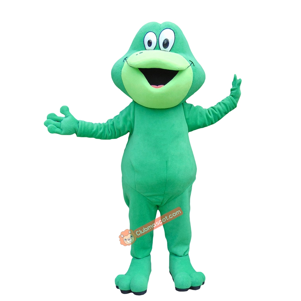 Grand River Frog Mascot Costume, Grand River Frog Costume