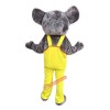 Gray Elephant Cartoon Mascot Costume, Gray Elephant Cartoon Costume