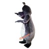 Gray Hippopotamus Cartoon Mascot Costume, Gray Hippopotamus Cartoon Costume