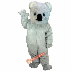 Gray Koala Lightweight Mascot Costume, Gray Koala Costume