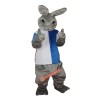 Gray Rabbit Cartoon Mascot Costume, Gray Rabbit Cartoon Costume