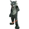 Gray Tiger Wildcat Cartoon Mascot Costume, Gray Tiger Wildcat Cartoon Costume