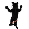 Gray Wolf Wolfish Cartoon Mascot Costume, Gray Wolf Wolfish Cartoon Costume