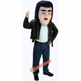 Greaser Guy Lightweight Mascot Costume, Greaser Guy Costume