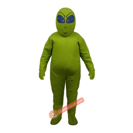 Green Alien Mascot Costume, Green Alien Costume