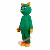 Green Cat Mascot Costume, Green Cat Costume