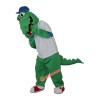 Green Crocodile Alligator Crocodilian Cayman Caiman Cartoon Mascot Costume, Green Crocodile Alligator Crocodilian Cayman Caiman Cartoon Costume