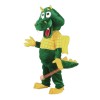 Green Cute Dragon Mascot Costume, Green Cute Dragon Costume