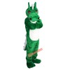 Green Dinosaur Dragon Mascot Costume, Green Dinosaur Dragon Costume