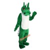 Green Dinosaur Dragon Mascot Costume, Green Dinosaur Dragon Costume