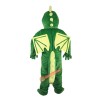 Green Dinosaur Magic Dragon Mascot Costume, Green Dinosaur Magic Dragon Costume