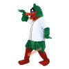 Green Duck Cartoon Mascot Costume, Green Duck Cartoon Costume