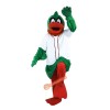 Green Duck Cartoon Mascot Costume, Green Duck Cartoon Costume