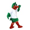 Green Duck Cartoon Mascot Costume, Green Duck Cartoon Costume