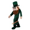 Green Dwarf elf Genius Mascot Costume, Green Dwarf elf Genius Costume