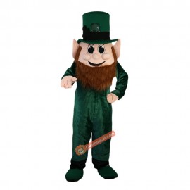 Green Dwarf elf Genius Mascot Costume, Green Dwarf elf Genius Costume