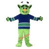 Green Elves Monsters Cartoon Mascot Costume, Green Elves Monsters Cartoon Costume