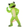 Green Frog Cartoon Mascot Costume, Green Frog Cartoon Costume