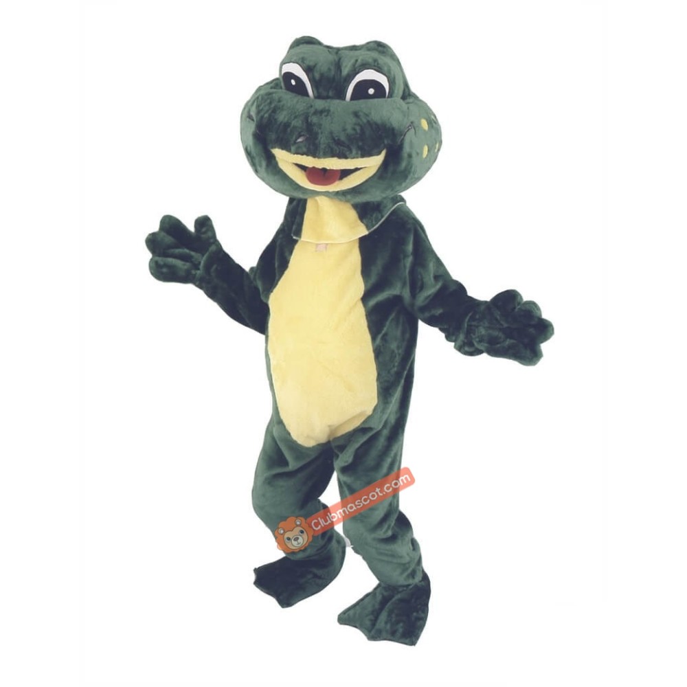 Green Frog Mascot Costume, Green Frog Costume