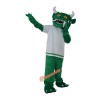 Green Monster Demon Devil Cartoon Mascot Costume, Green Monster Demon Devil Cartoon Costume