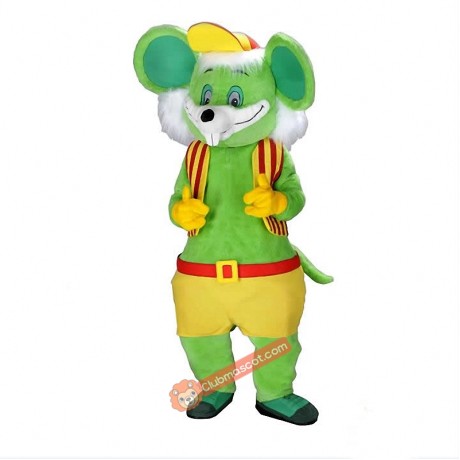 Green Mouse Mascot Costume, Green Mouse Costume