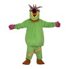 Green Parrot, Bird Cartoon Mascot Costume, Green Parrot, Bird Cartoon Costume