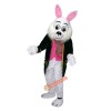 Green Suit Easter Bunny Mascot Costume, Green Suit Easter Bunny Costume