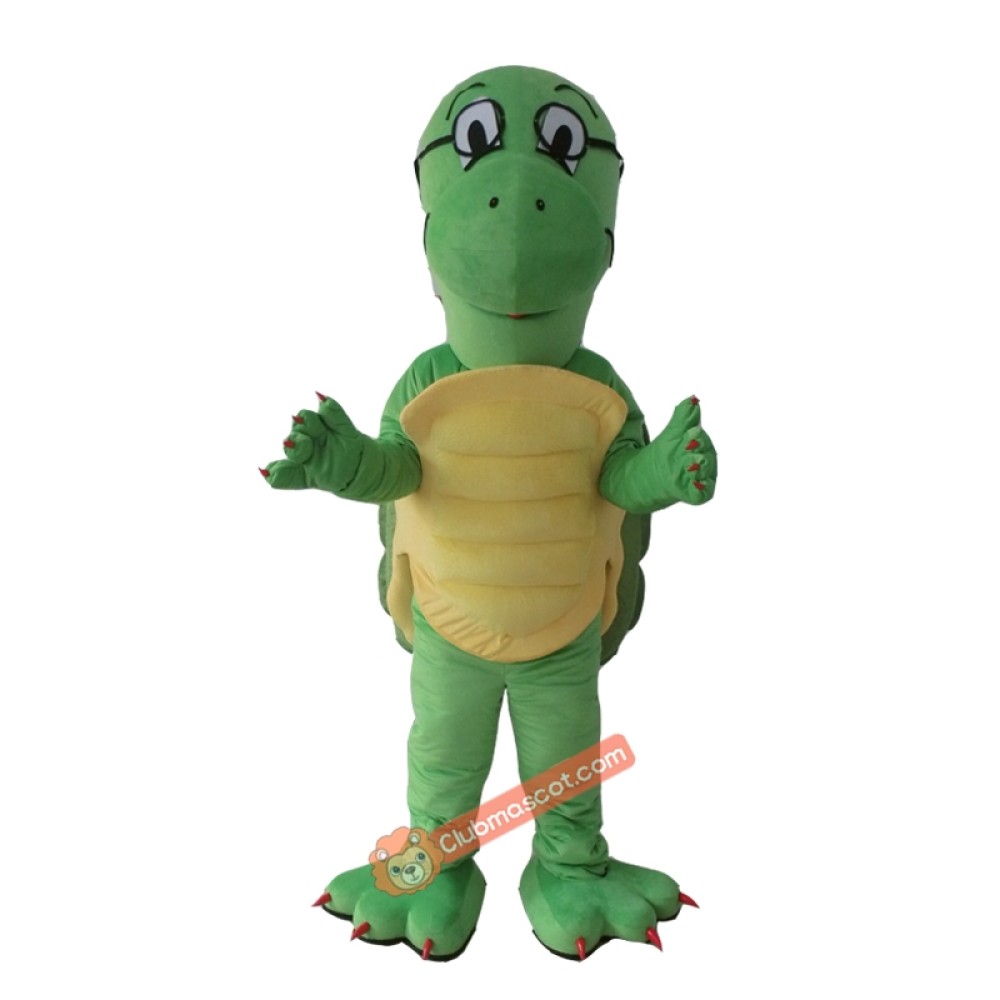 Green Turtle Mascot Costume, Green Turtle Costume