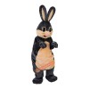 Grey Bunny Rabbit Mascot Costume, Grey Bunny Rabbit Costume