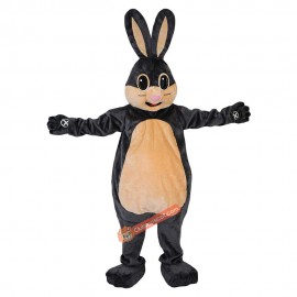 Grey Bunny Rabbit Mascot Costume, Grey Bunny Rabbit Costume