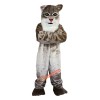 Grey Cat Cartoon Mascot Costume, Grey Cat Cartoon Costume