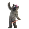 Grey Cat Cartoon Mascot Costume, Grey Cat Cartoon Costume