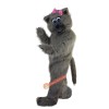 Grey Cat Cartoon Mascot Costume, Grey Cat Cartoon Costume