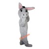 Grey Donkey Ass Jackass Burro Moke Neddy Cartoon Mascot Costume, Grey Donkey Ass Jackass Burro Moke Neddy Cartoon Costume