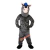 Grey Donkey Ass Mascot Costume, Grey Donkey Ass Costume