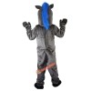 Grey Donkey Ass Mascot Costume, Grey Donkey Ass Costume