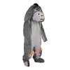 Grey Donkey Jackass Neddy Cartoon Mascot Costume, Grey Donkey Jackass Neddy Cartoon Costume