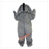 Grey Donkey Jackass Neddy Cartoon Mascot Costume, Grey Donkey Jackass Neddy Cartoon Costume