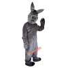 Grey Donkey Mascot Costume, Grey Donkey Costume