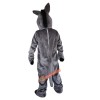 Grey Donkey Mascot Costume, Grey Donkey Costume