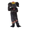 Grey Elephant Cartoon Mascot Costume, Grey Elephant Cartoon Costume