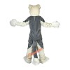 Grey Fox Dog Husky Cartoon Mascot Costume, Grey Fox Dog Husky Cartoon Costume