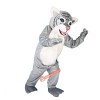 Grey Leopard Panther Cat Lynx Cartoon Mascot Costume, Grey Leopard Panther Cat Lynx Cartoon Costume